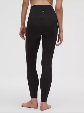 lululemon athletica High-Rise Black Align Leggings 25 inch size 8